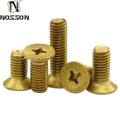 Плоская голова стиль M2-M8 латуни Phillips Countersunk Machine винты с отличной долговечностью и простой отделкой