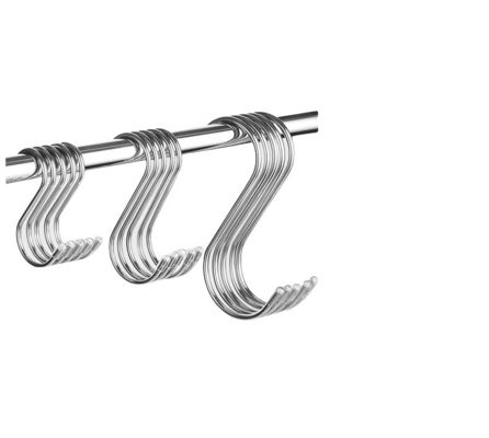 JIS стандартная система измерения INCH S-образные крюки железные вешалки кухня дверь задняя висячая экономия места дизайн