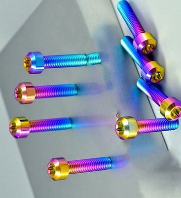 Прямая поставка болтов и винтов из титанового сплава GR5 для настройки мотоциклов по стандарту ISO