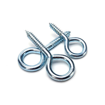 Стандарт JIS M1.6 M2 M2.5 M3 M4 M5 M6 M8 M10 M12 M14 M16 M20 Специальный треугольный формы глазный крюк винт с цинковой отделкой и открытыми глазами