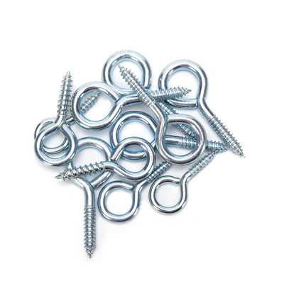 Стандарт JIS M1.6 M2 M2.5 M3 M4 M5 M6 M8 M10 M12 M14 M16 M20 Специальный треугольный формы глазный крюк винт с цинковой отделкой и открытыми глазами