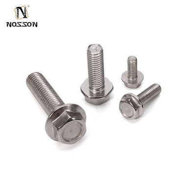 Сливер ЦИНК Окончание SUS304 316 Шестерковые болты для головки фланца M5 M6 M8 M10 M12 M14 M16 M20 DIN ISO Грубая тонкая нить с высокой прочностью 304/316