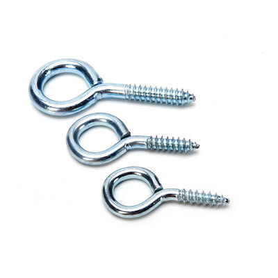 ANSI стандартная система измерения M3M4M5 INCH из нержавеющей стали самонажимающийся винт овца глазный крюк с оцинкованной отделкой