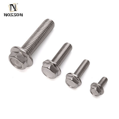 Степень A2-70/A4-80 Нержавеющая сталь шестеренный болт фланца M6 M7 M8 M10 M12 M14 M24 для тяжелых машин и строительных проектов