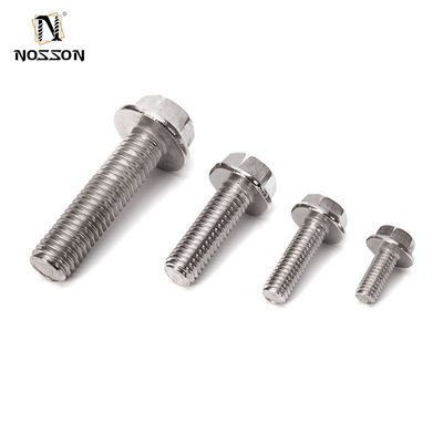 Степень A2-70/A4-80 Нержавеющая сталь шестеренный болт фланца M6 M7 M8 M10 M12 M14 M24 для тяжелых машин и строительных проектов