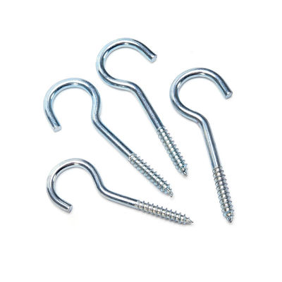 JIS Standard Eye Hook Screw Carbon Steel Wooden Thread M1.6 M2 M2.5 M3 M4 M5 M6 M8 M10 M12 M14 M16 M20 Черная отделка из нержавеющей стали