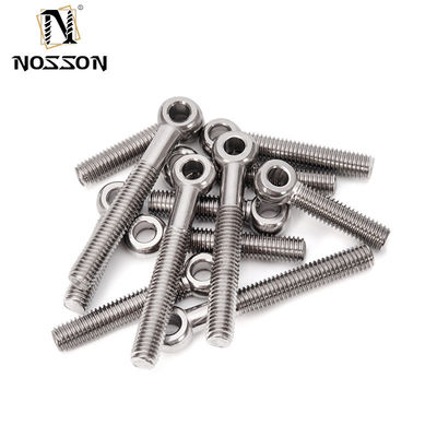 Хромная отделка M2 M2.5 M3 M4 M5 M6 M8 M10 M12 M14 M16 M20 Свинцовые болты из нержавеющей стали с нитью и отделкой