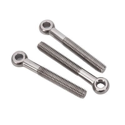 Стальной древесины прокрутка болт глазной винт с сварным кольцевым крючком в 304 материал из нержавеющей стали и метрической системы измерения