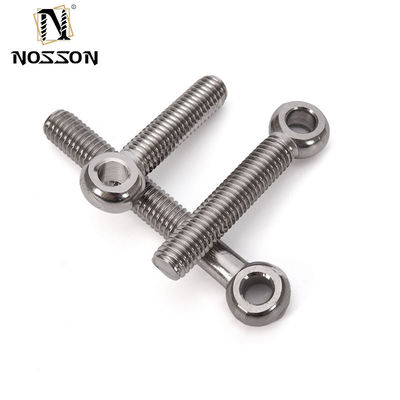 Стальной древесины прокрутка болт глазной винт с сварным кольцевым крючком в 304 материал из нержавеющей стали и метрической системы измерения