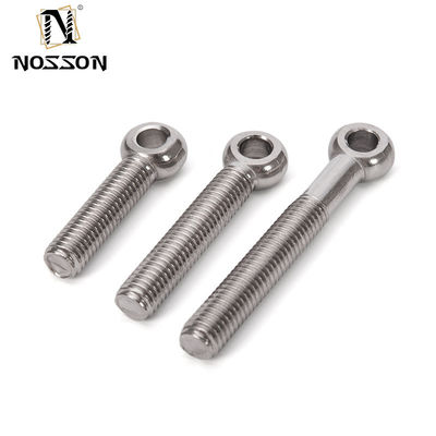 Стальной древесины прокрутка болт глазной винт с сварным кольцевым крючком в 304 материал из нержавеющей стали и метрической системы измерения