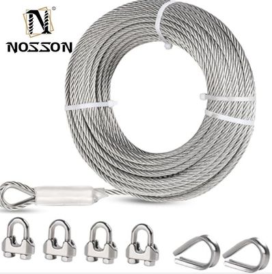 Улучшите управление кабелями с помощью кабельного захватчика по индивидуальному размеру и прочной проволоки из нержавеющей стали 7x19