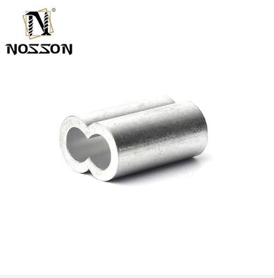 M6 1,6-5,5 мм Морской коммерческий длиннолинейный одиночный двойной соленоводный креймпинг Алюминиевый рыболовный креймпинг Рукав с стандартным соленоводным