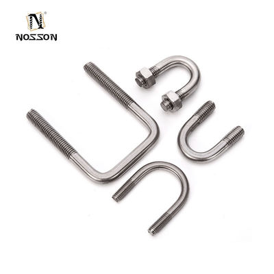 GB Standard High Strength Stainless Steel U Bolt for Custom Galvanized Auto Part Trailer m10 (Стандартизированный высокопрочный нержавеющий сталь U болт для заказанного оцинкованного автозапчасти прицепа m10)