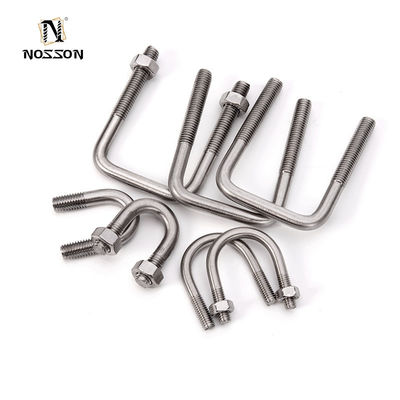 GB Standard High Strength Stainless Steel U Bolt for Custom Galvanized Auto Part Trailer m10 (Стандартизированный высокопрочный нержавеющий сталь U болт для заказанного оцинкованного автозапчасти прицепа m10)
