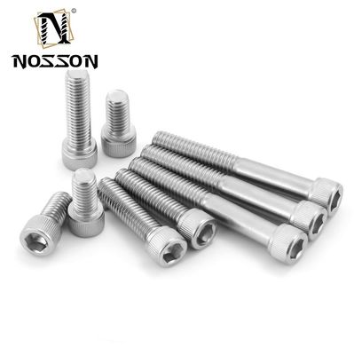 SS 304 цинко-алюминиевый покрытый головной укладкой Hex Socket Allen Screw M6 * 30MM для DlN912 Главный цилиндр Сталь Круглая голова Нержавеющая
