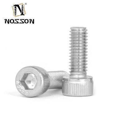 SS 304 цинко-алюминиевый покрытый головной укладкой Hex Socket Allen Screw M6 * 30MM для DlN912 Главный цилиндр Сталь Круглая голова Нержавеющая