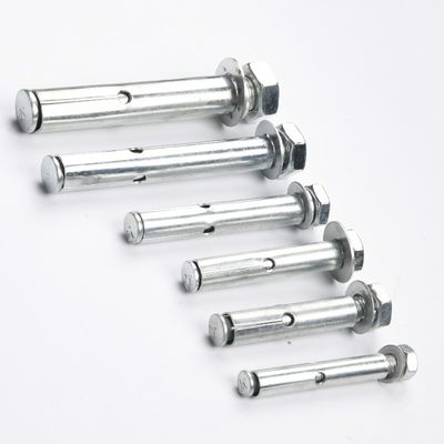 Коричневая сталь M6 M8 M10 расширение якоря болт фиксировать болт щит якоря с шестигранным болтом для тяжелых применений серой отделки