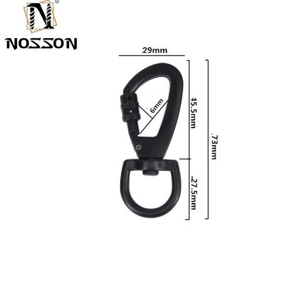 ZINC 304 316 Нержавеющая сталь квадратные натянутые быстрые соединительные звенья с черным оксидом и высокой полировкой