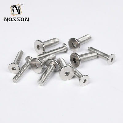Нержавеющая сталь Аллен плоский Countersunk Head Hex Countersink Hexagon Socket Undercut Винты