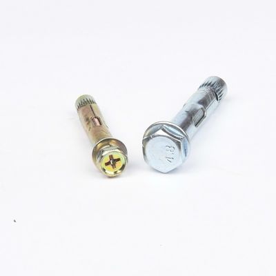 Более длительный срок службы TiCN Finish Metric Drop-in Expansion Anchor Hex Bolts with Nuts Bright Finish Carbon Steel Материал
