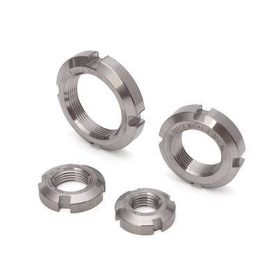 Сталь DIN981 Сплоченный подшипник с точностью блокировки Круглые орехи для промышленных машин