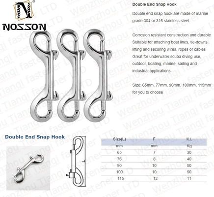 Цинковая отделка из нержавеющей стали с механизированным винтовым глазным спусковым крючком для 14 мм болтов и тяжелого оборудования