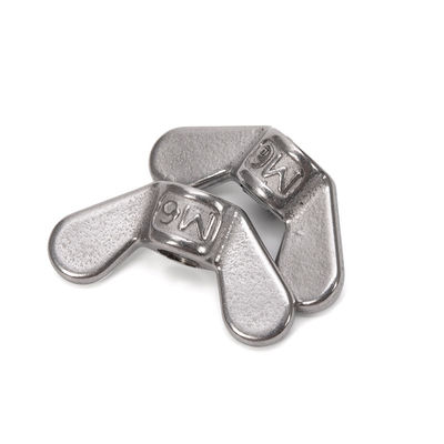 Метрическая система измерений Нержавеющая сталь SS304 316 Крыловой рог Орехи M15-M45 для станковой обработки CNC Горные крепежные устройства