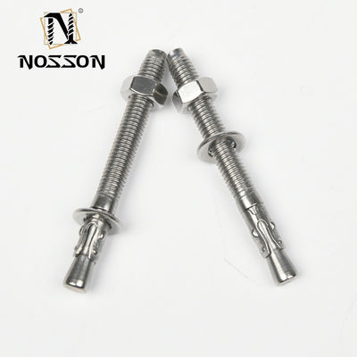 Пассивационная отделка DIN Standard Expansion Hex Washer Nut Bolt Anchor для бетона M6 M8 M10 Нержавеющая сталь