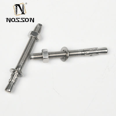 Пассивационная отделка DIN Standard Expansion Hex Washer Nut Bolt Anchor для бетона M6 M8 M10 Нержавеющая сталь