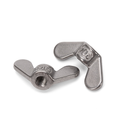 DIN Standard High Precision Cold-Forged M3 Butterfly Nuts Steel Material Galvanized Zinc Plated for Metric Measurement System (Стандарт DIN высокой точности холоднокольцованные орехи бабочек M3 Стальной материал с оцинкованным цинком для метрической системы измерений)