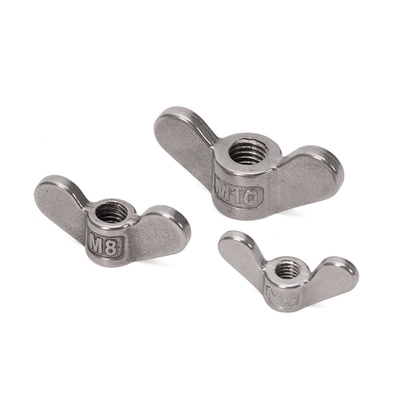 DIN Standard High Precision Cold-Forged M3 Butterfly Nuts Steel Material Galvanized Zinc Plated for Metric Measurement System (Стандарт DIN высокой точности холоднокольцованные орехи бабочек M3 Стальной материал с оцинкованным цинком для метрической системы измерений)