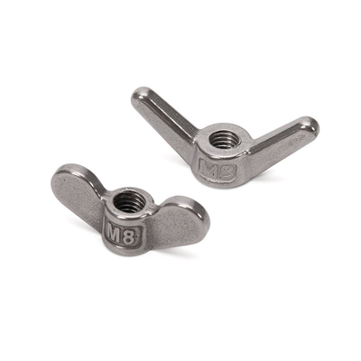 DIN Standard High Precision Cold-Forged M3 Butterfly Nuts Steel Material Galvanized Zinc Plated for Metric Measurement System (Стандарт DIN высокой точности холоднокольцованные орехи бабочек M3 Стальной материал с оцинкованным цинком для метрической системы измерений)
