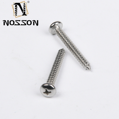 Метрический SS304 SS316 из нержавеющей стали M2.5 JIS Phillips Flat Head Self Tapping Screw для металла в стандарте JIS