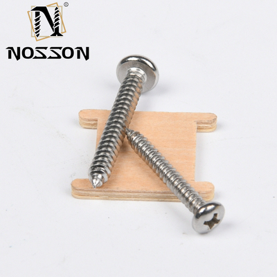 Метрический SS304 SS316 из нержавеющей стали M2.5 JIS Phillips Flat Head Self Tapping Screw для металла в стандарте JIS