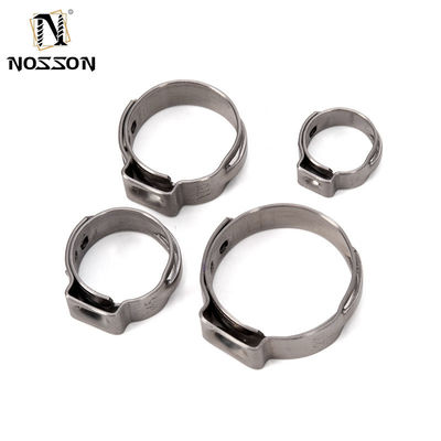 Нержавеющая сталь колёсные трубные зажимы ЦИНК Окончание и регулируемый шланг клип для индивидуальной поддержки в SS304 Stepless