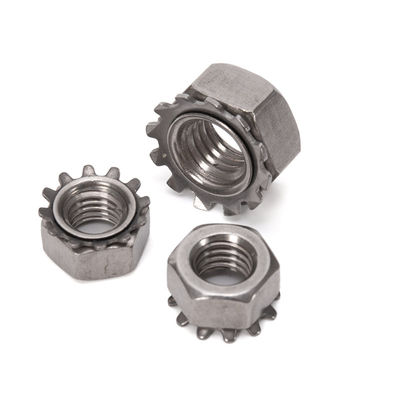 Метрическая система измерений ЦИНКОВОЕ ПЛАТИРОВАНИЕ М6 М8 Нержавеющая сталь K-орехи со стандартом ANSI/ASME и свободно вращающейся стиральной машиной