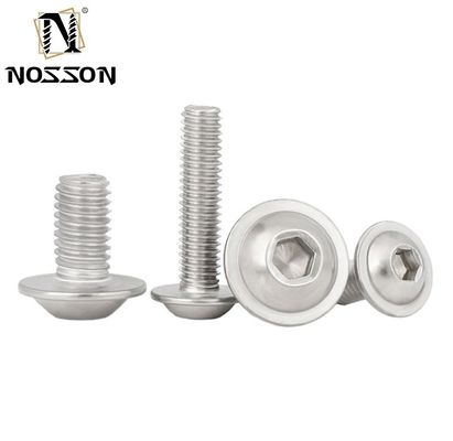 Нержавеющая сталь материал Pan Head INCH Измерительная система Фланцевый винт для тяжелых применений
