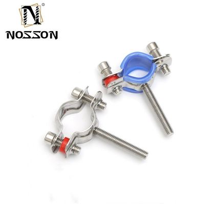 Метрическое измерение Нержавеющей стали SS304 Круглый трубный крепеж держателя зажим для долговечного медицинского дизайна в 16-300 мм