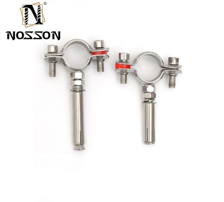 ODM настраиваемая крепление трубы поддержки зажима для санитарной быстрой трубы зажима и метрической нержавеющей стали 304 трубы