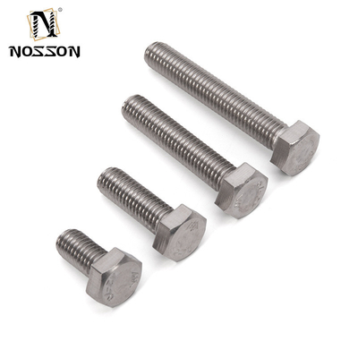 Производственное распределение Стандарт ANSI Plain Finish 304 316 Hex Нержавеющая сталь болт и орешек стиральная машина DIN931 DIN933