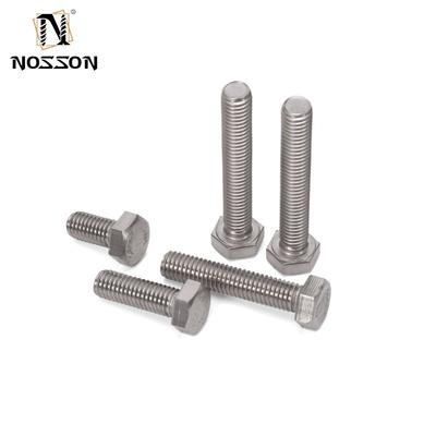 Производственное распределение Стандарт ANSI Plain Finish 304 316 Hex Нержавеющая сталь болт и орешек стиральная машина DIN931 DIN933
