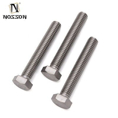 Производственный класс 8.8 Шруба с болтами и орехами DIN931 DIN933 для M3 M4 M5 M6 M8 M10 M12 M14 M16 M20 в простой отделке