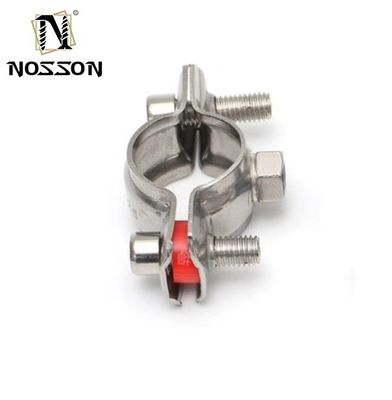 Поддержка по индивидуальному заказу ANSI/ASME Standard Heavy Duty EPDM Rubber Joint Steel Pipe Clamps для применения в здравоохранении 16-300 мм