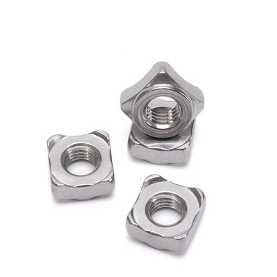 304 Нержавеющая сталь квадратные сварные орехи для крепежных элементов в тяжелой промышленности Сварные орехи Стандарт ISO розничной промышленности
