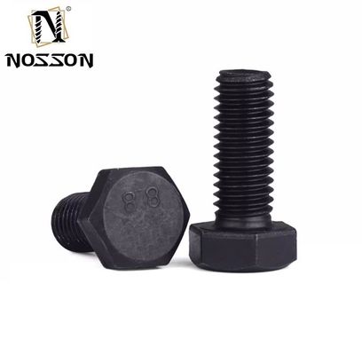 Метрический M3 M4 M5 M6 M8 M10 M12 M14 M16 M20 Винты TC Торт Нож Умыватель Сталь 4.8/8.8 DIN933/931 Заключатель с цинковой отделкой