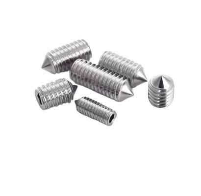 Pan Head Hexagon Allen Screw Flat Point OEM Brass Stainless Steel Hollow Screws с настраиваемым нейлоновым наконечником и простой отделкой