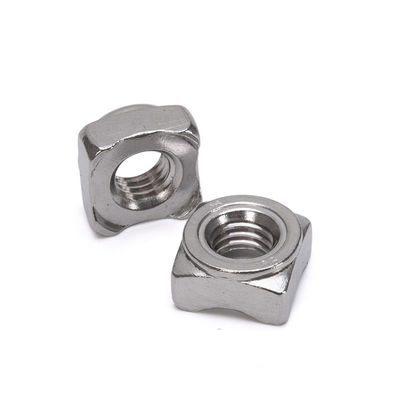 JIS Standard Metric Stainless Steel Square Weld Nut M5 M6 для производительности тяжелой промышленности в метрической системе измерений