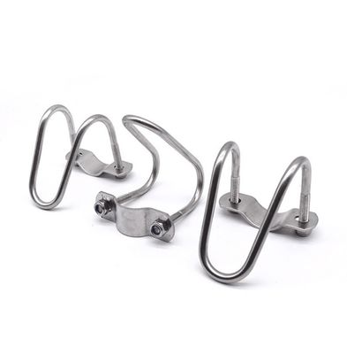 Нержавеющая сталь 304 316 Двойная U-образная застежка для труб M3 M4 M5 M6 M8 M10 M12 M16 M20 Трубы JIS Стандартная простая отделка