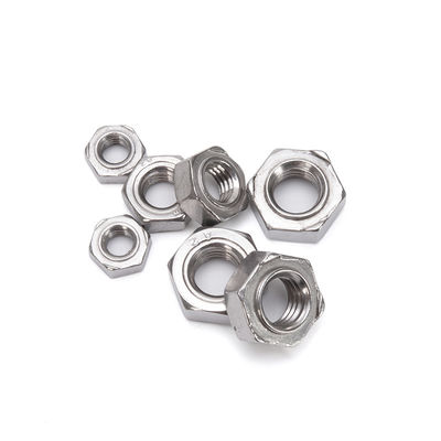 Хромообразованные метрические шестерковые орехи из нержавеющей стали в стандарте ISO для производительности сварки