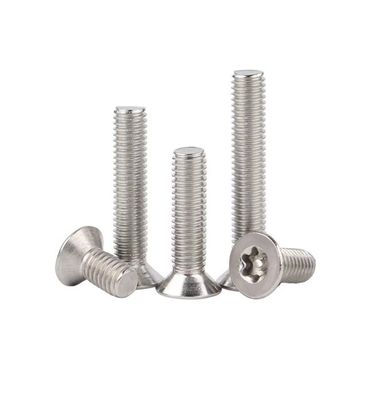 JIS стандартный защитный болт Плоская головка защитные винты Torx Pin Противоугонная машина винт M3 M4 M5 M6 Метрический стандарт